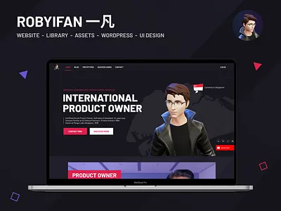 Robyifan一凡 design digital ui ui design ux web wordpress