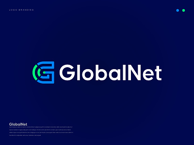 GlobalNet Logo, Logo, Logos, Logo design brand brand identity branding branding design color icon identity logo logo design logodesign logos modern logo network network logo tech logo technologies wifi wifi logo