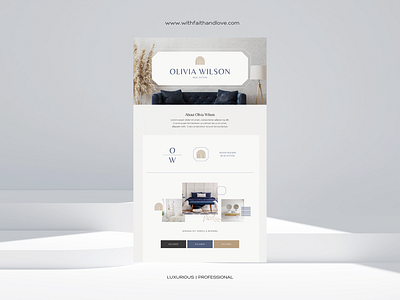 Dusty Blue Minimalist Real Estate Brand Board brand board canva graphic design mood board real estate visual identity