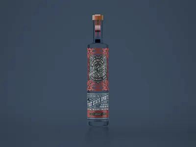 Bottle Design for Premium Whiskey Co. bottle bottledesign brandidentity branding design designer graphic graphic design illustration label labeldesign liquor logo packaging spirits vector whiskey whiskeybottle whiskeybottledesign