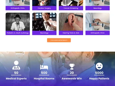 Hospital Management System branding graphic design ui
