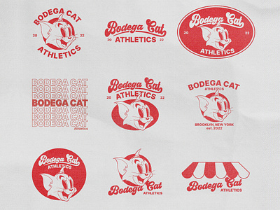 Bodega Cat athletics badge bodega brand branding brooklyn cat crest design emblem graphic graphic design illustration logo new york