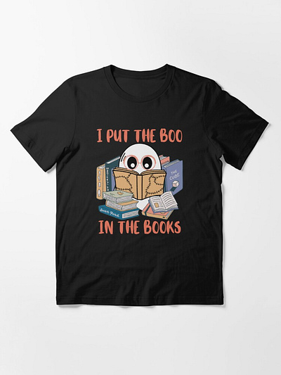 I put the boo in the books art characterdesigndoodle childrens digital illustration paint porfolio