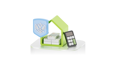 Bank - money at home bank blender branding design illustration illustration digital logo