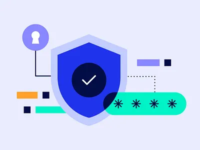 Cyber Security cyber cybersecurity illustration lock malware password secure security supply chain