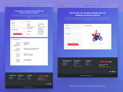 Web Design PaketIn app awb branding desktop illustration website