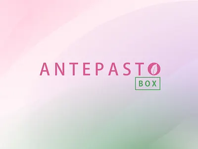Antepasto Box - Logo box branding design graphic design icon illustrator logo logotype plant type vector