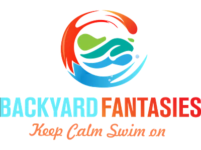 Backyard Fantasies Logo design graphic design logo typography