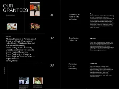 Design Direction for Website Project aesthetic agency arts black and white branding community culture dance dark design development education grand rapids graphic design michigan mightyinthemidwest moodboard visual exploration web design website