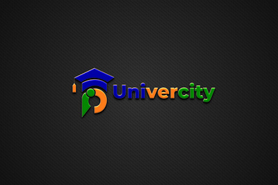 Univercity Logo Design Template academy design graphic design illustration logo logo design logos logos designer univercity vector
