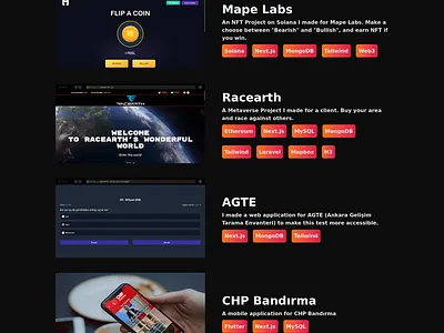I Just Updated My Portfolio app branding design logo nextjs portfolio react tailwindcss ui web website