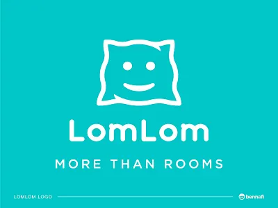Lom Lom Logo & Visual Identity branding business color corporate design graphic design hotel icon identity illustration logo marketing portfolio project startup travel ui vector visual visual identity
