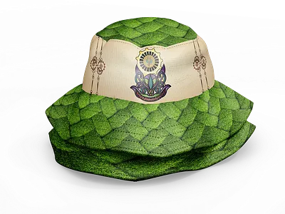 Brand Identity Project Merch Highlight - Hat brand identity branding clothing colorful design graphic design hat illustration logo merch vector