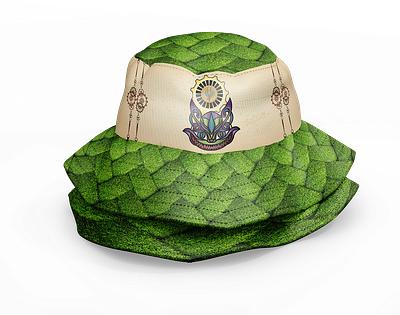 Brand Identity Project Merch Highlight - Hat brand identity branding clothing colorful design graphic design hat illustration logo merch vector