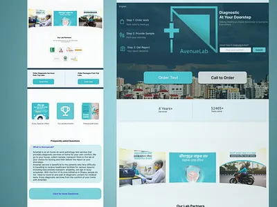 UI/UX Design of AvenueLab branding design graphic design illustration logo ui ux