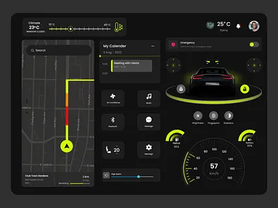 Car Dashboard Design advance car car dashboard car design car frontside design car user clean dashboard dashboard design design electric. car mobile app rich people car ui ui designer usability testing user interface user research ux ux designer website
