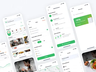 Home2Home - Food Delivery App Project | UX Case Study app design food mobile modern product design ui ux