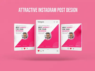 Attractive Instagram Post Design attractive branding business design engaged post flat design graphic design instagram instagram post instagram post design instagram template social media social media advertise social media design social media instagram social media post social media post template social media share social media template social template