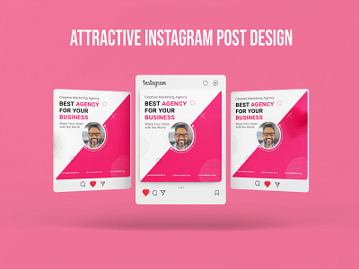 Attractive Instagram Post Design attractive branding business design engaged post flat design graphic design instagram instagram post instagram post design instagram template social media social media advertise social media design social media instagram social media post social media post template social media share social media template social template