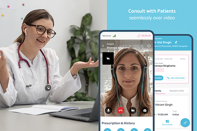 Doctor Consultation App app design design product design ui