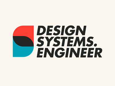 Design Systems Engineer Branding branding design system engineering overprint