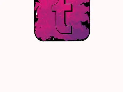 Tumblr branding design graphic design illustration logo