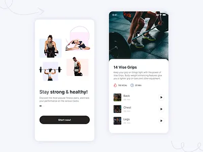 Fitness App app app design application exercise figma fitness fitness application fitness tracking fitnessplan mobile mobile app onboarding ui user interface ux