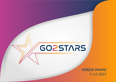 go2stars logo i księga znaku adobe app brand branding design graphic design illustration key logo logodesign typography ui ux vector website