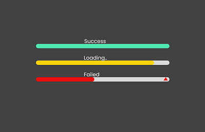 Progress bar design ui