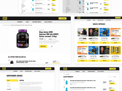 eCommerce - Web design branding design e commerce ecpmmerce online shop online store product product card products shop shop design store store design ui uiux ux vitemins web design web site webdesign
