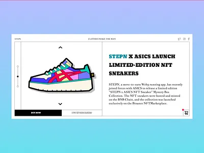 Website for sneakers branding design graphic design icon illustration logo typography ui ux vector