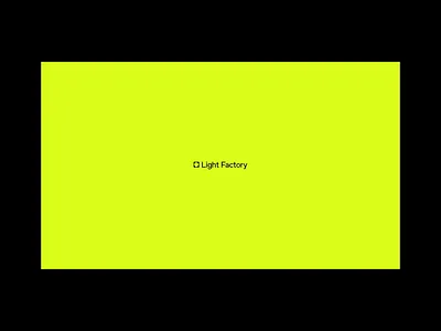 Light Factory Website animation branding graphic design inovation layout logo minimal modern motion graphics neon colours photography portfolio design typography ui ui design video production web design whitespace