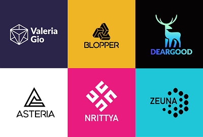 geometric logo branding design graphic design illustration typography