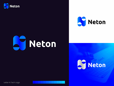 N Logo abstract app logo best logo designer blue gradient logo brand identity branding business logo company logo graphic design letter n logo logo logo design logo designer minimalist logo modern logo n logo popular dribbble shots top 5 ui web logo