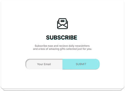 #DailyUI Day 026 Subscribe app design ux