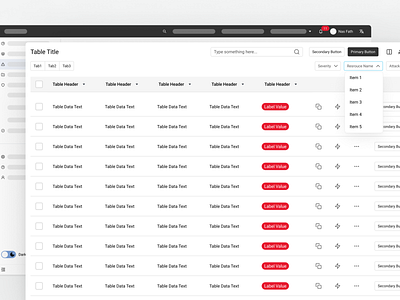 Browse thousands of Table Actions images for design inspiration | Dribbble
