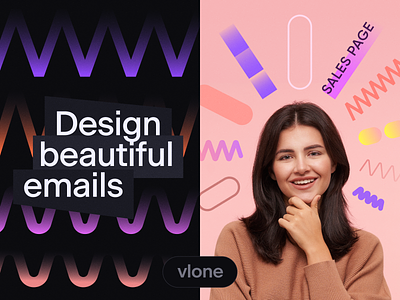 Vlone - website branding business design digital graphic design illustration inspiration landing trend ui web webdesign