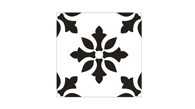 Stencil Tile Design branding design graphic design illustratio illustration logo model vector