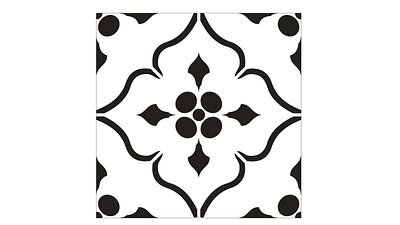 Stencil Tile Design branding design graphic design illustratio illustration logo model ux vector