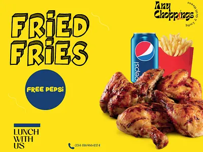 Any Choppings Ads ads branding design flyers graphic design typography