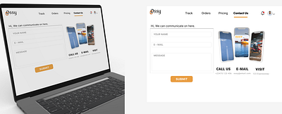 Contact us page app branding design graphic design illustration logo typography ui ux vector