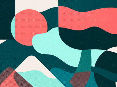 abstract landscape design illustration landscape nashville