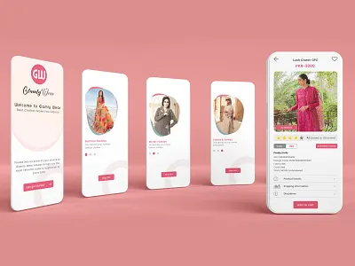 e-Commerce Mobile App UI app design ui