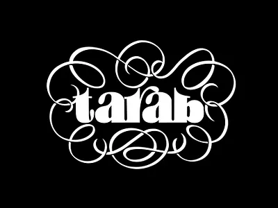 Tarab. Lettering calligraphy apparel design branding calligraphy design free graphic design handlettering illustration letter lettering ligature logo logotype streetwear surf tarab type typo typography vector