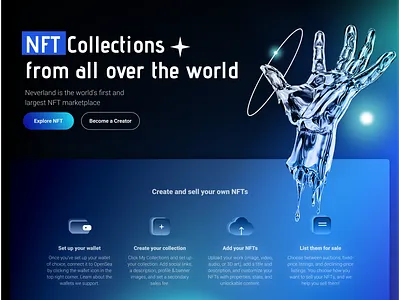 NFT Marketplace inspiration board 1 branding design flat illustration logo ui web