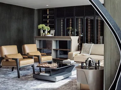 Armani Apartment 3D Rendering by K-Render Studio