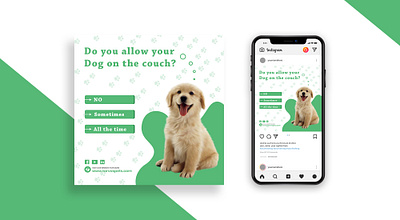 Pet Instagram Banner | Social Media Banner | Facebook Ads ads banner design discount post dog facebook ads facebook cover facebook post fast food instagram banner instagram post pet ad pet post pet shop pets poster print restaurant food menu social media ads social media design social media post