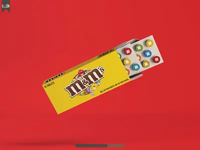m&m's 16 Tablets animation azerbaijan baku black branding design graphic design green icon illustration logo mms red tablet ui ux vector yellow