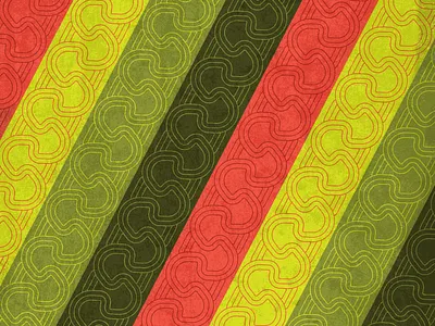 Retro Mushroom Pattern design graphic design grunge illustration line art mushroom outlines pattern retro stripes texture toadstool vintage