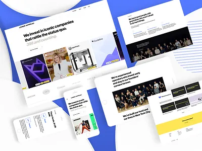 Lerer Hippeau - Website Development uidesign